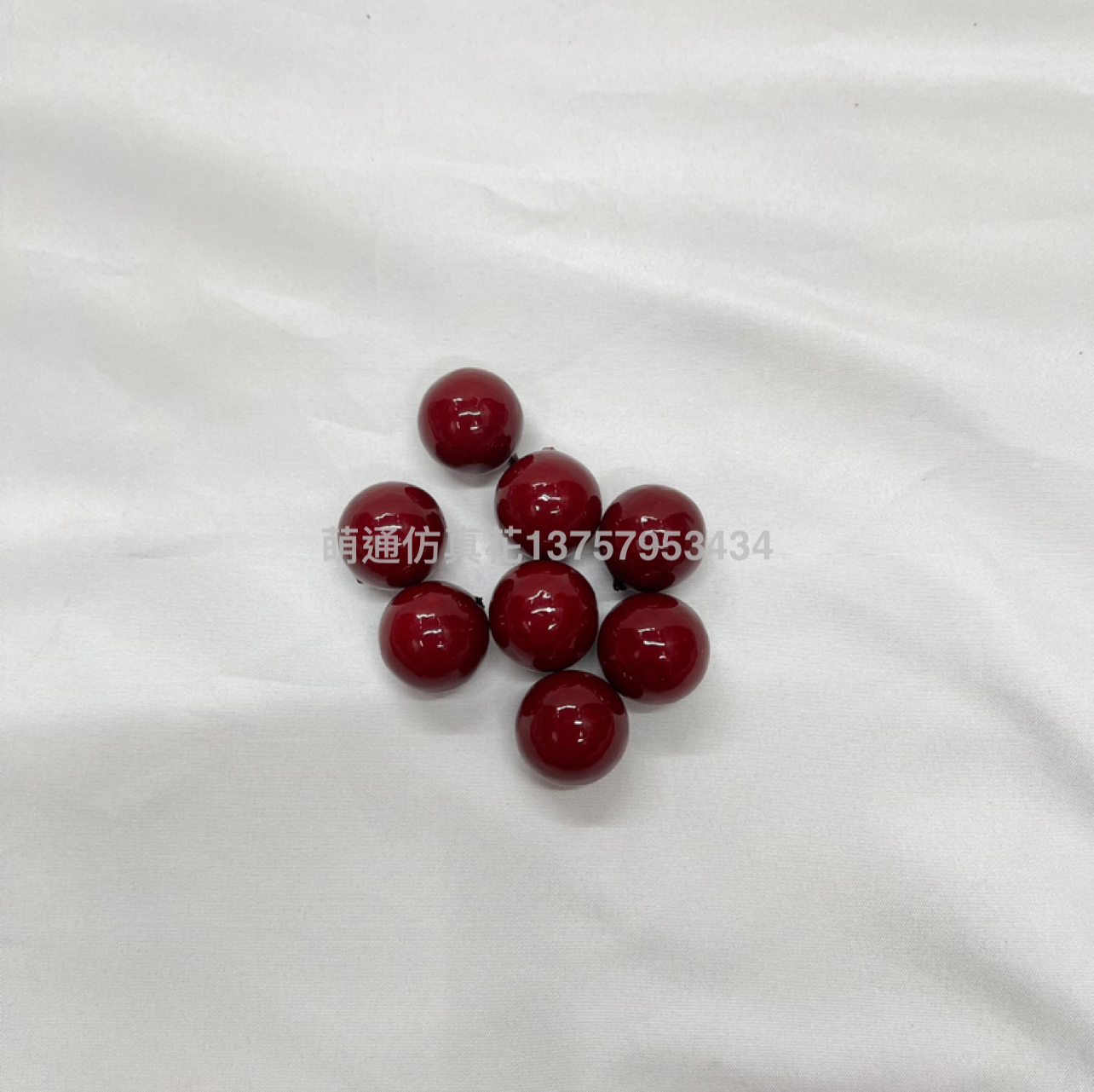 20mm Ball Fruit Sunset Red Red Christmas Red Christmas Tree Wreath Garland