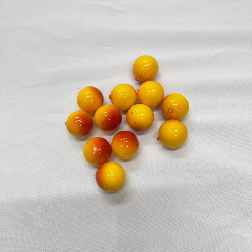 20mm Ball Fruit Sunset Red Red Christmas Red Christmas Tree Wreath Garland