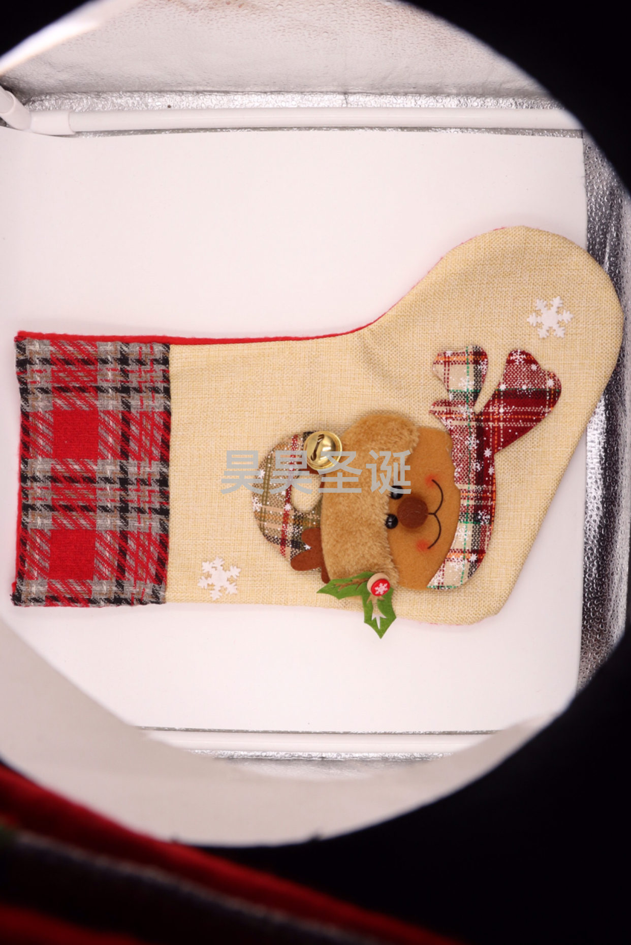 Christmas Stockings Cartoon Socks Christmas Tree Decoration Supplies Gift Bag Cartoon Decorative Socks Factory Direct Sales