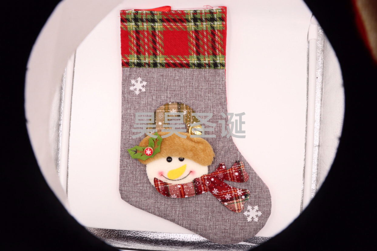 Christmas Stockings Cartoon Socks Christmas Tree Decoration Supplies Gift Bag Cartoon Decorative Socks Factory Direct Sales