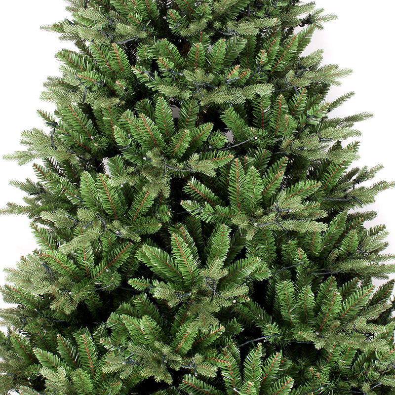 High-End Emulation Christmas Tree High-End Export PE Mixed Christmas Tree Foreign Trade Green Pine Tree Christmas Holiday Decoration Pine Tree