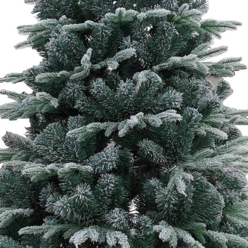 Christmas Tree Encryption White Simulation Snow Tree Encryption PE Snowflake Christmas Tree Crystal Snow Landscape Decoration Large Decorations