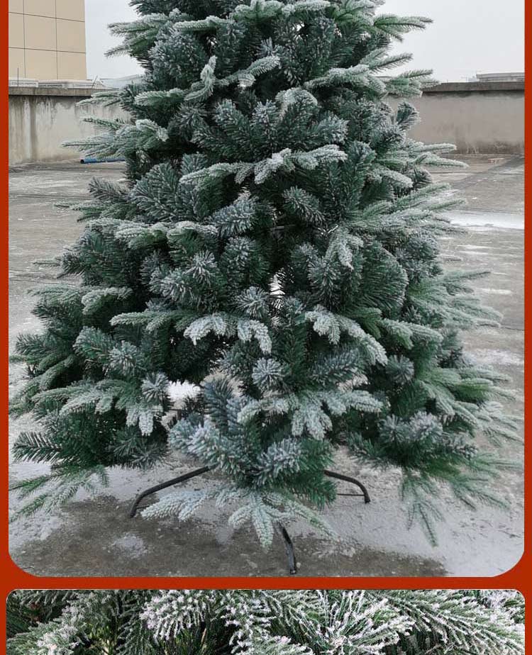 Christmas Tree Encryption White Simulation Snow Tree Encryption PE Snowflake Christmas Tree Crystal Snow Landscape Decoration Large Decorations Christmas Tree Encryption White Simulation Snow Tree Encryption PE Snowflake Christmas Tree Crystal Snow Landscape Decoration Large Decorations