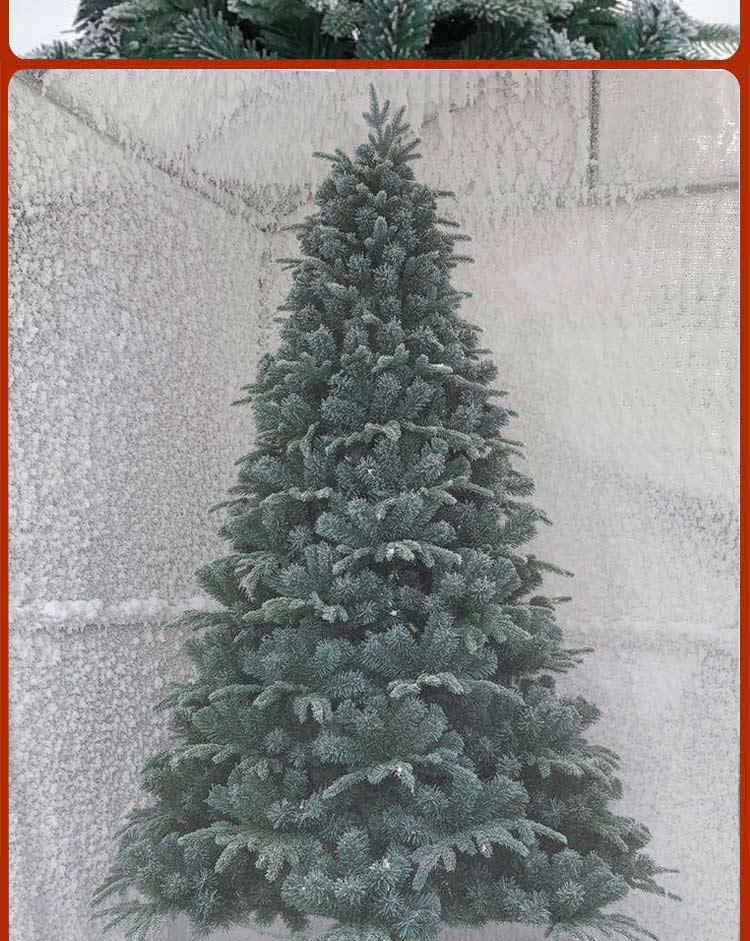 Christmas Tree Encryption White Simulation Snow Tree Encryption PE Snowflake Christmas Tree Crystal Snow Landscape Decoration Large Decorations Christmas Tree Encryption White Simulation Snow Tree Encryption PE Snowflake Christmas Tree Crystal Snow Landscape Decoration Large Decorations