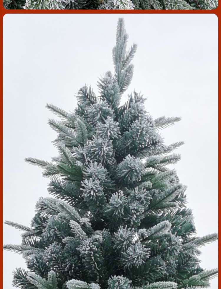 Christmas Tree Encryption White Simulation Snow Tree Encryption PE Snowflake Christmas Tree Crystal Snow Landscape Decoration Large Decorations Christmas Tree Encryption White Simulation Snow Tree Encryption PE Snowflake Christmas Tree Crystal Snow Landscape Decoration Large Decorations