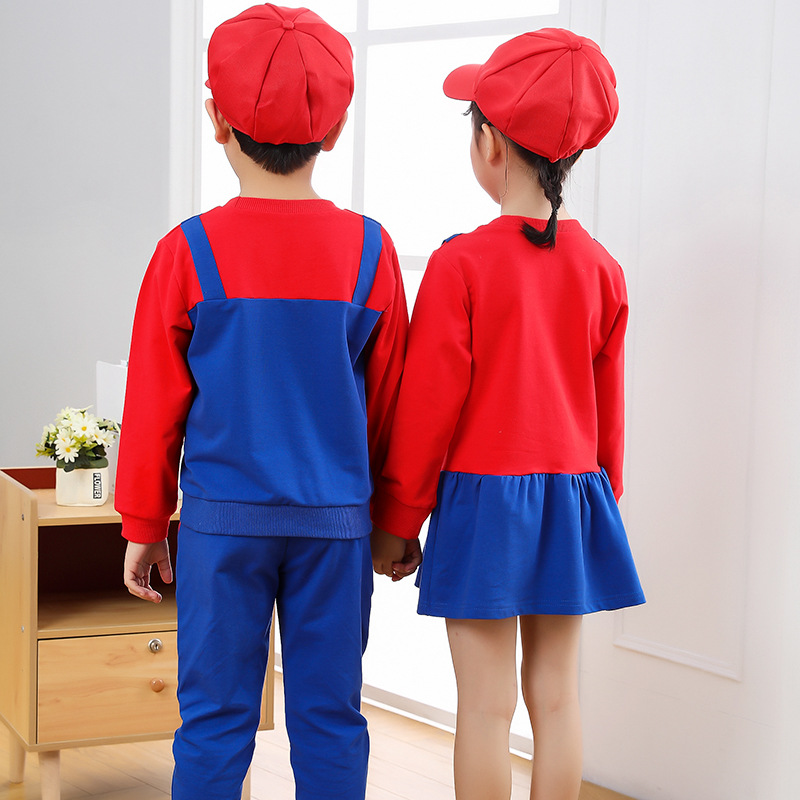 Autumn and Winter Kindergarten Middle and Small Class Boys and Girls Foreign Trade Mary Suit Dancing Dress Christmas Children Performance Costume