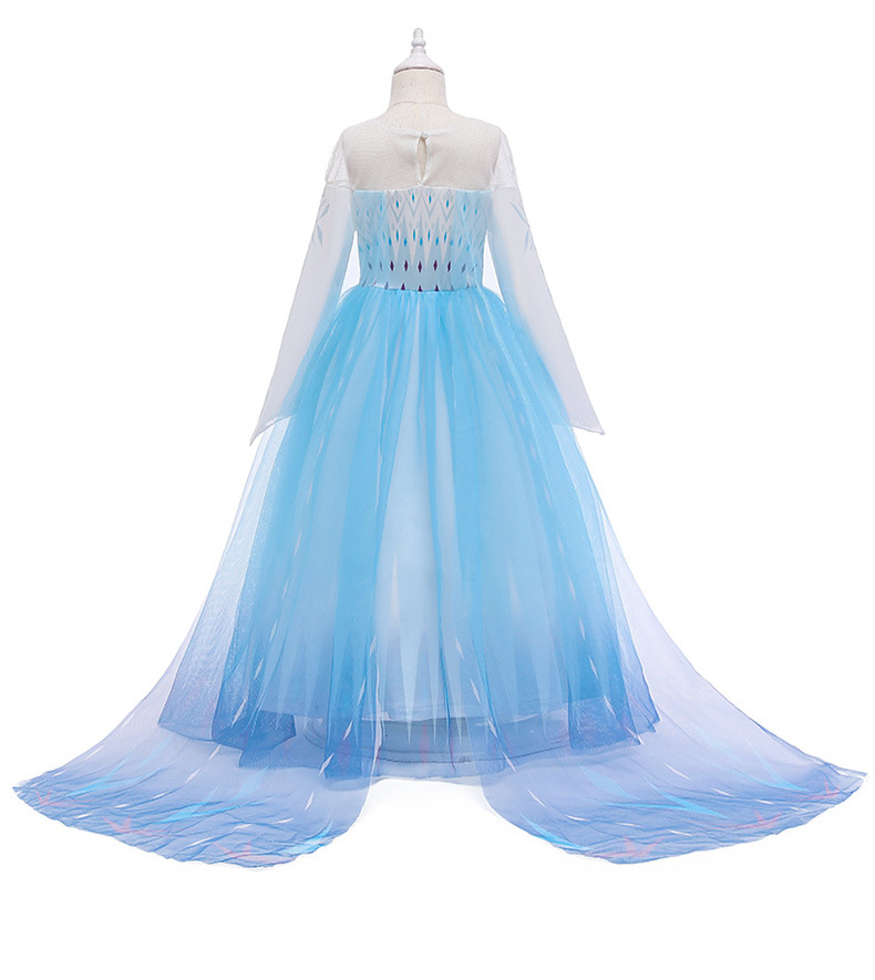 Snow White Frozen Children Shirt Foreign Trade Children's Clothing Girl's Gown Girl Dress Christmas Full Body Dress