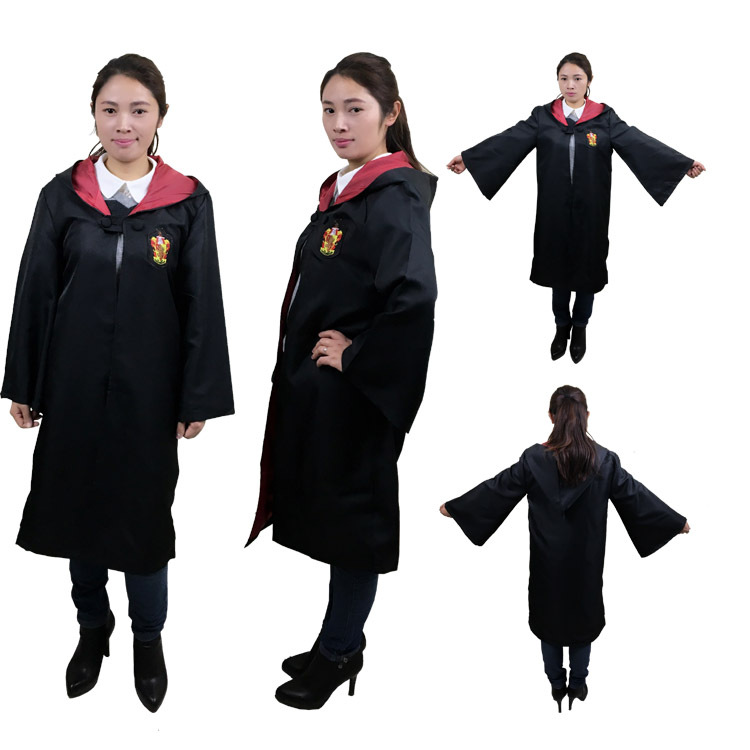 Harry's PROTONIC Cloak Magic Robe Movie Same Style Performance Wear Halloween Christmas Cosplay Costume Christmas Dress