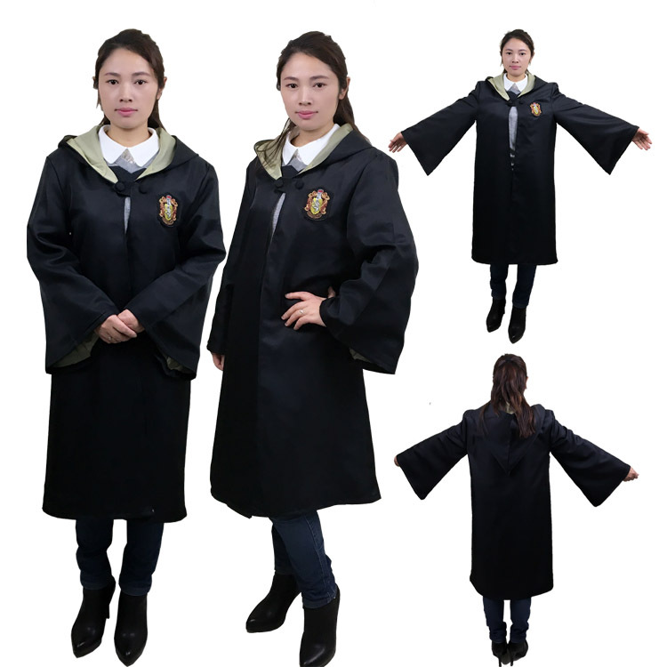 Harry's PROTONIC Cloak Magic Robe Movie Same Style Performance Wear Halloween Christmas Cosplay Costume Christmas Dress