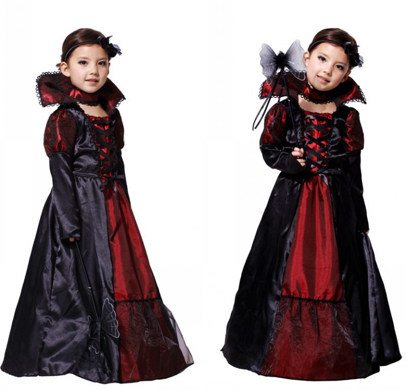 Halloween cosplay costume Christmas mask dance costume G-0108 Evil Queen Princess dress