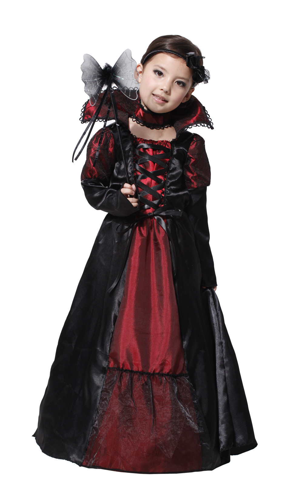 Halloween cosplay costume Christmas mask dance costume G-0108 Evil Queen Princess dress