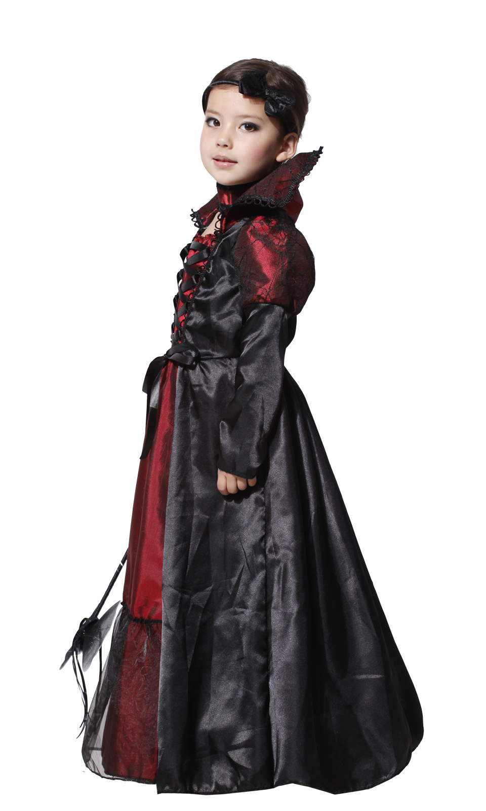 Halloween cosplay costume Christmas mask dance costume G-0108 Evil Queen Princess dress
