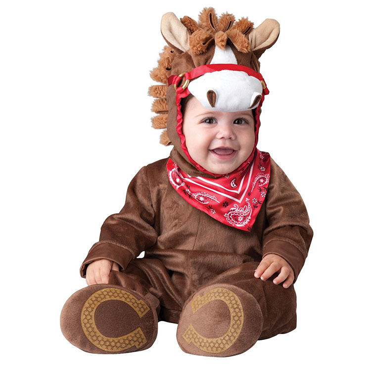 Meng Beibei Christmas Halloween Babies' Dress One-Piece Suit Animal Model Clothing Performance Clothing