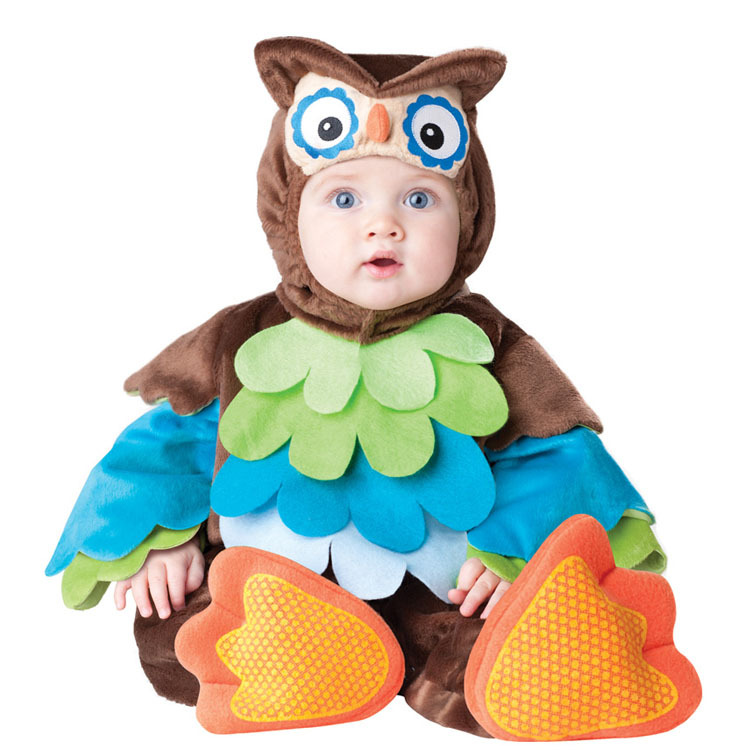 Meng Beibei Christmas Halloween Babies' Dress One-Piece Suit Animal Model Clothing Performance Clothing