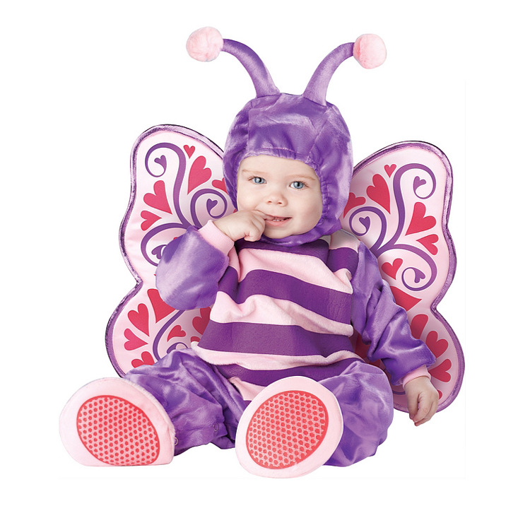 Meng Beibei Christmas Halloween Babies&#039; Dress One-Piece Suit Animal Model Clothing Performance Clothing