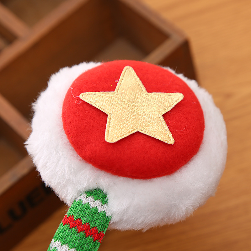Christmas New Cartoon Earmuffs Adult Children Dress up High-End Barrettes Headband Gift Head Buckle