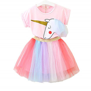 Christmas Children's Clothing Frozen Princess Skirt Elsa Aisha Girl's Long-Sleeved Dress AMA