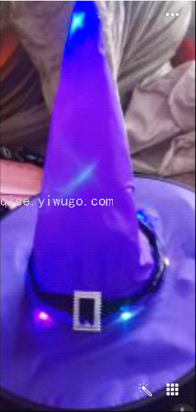 Witch Hat Wizard's Hat Holiday Hat Halloween Hat Pointed Hat Halloween Supplies