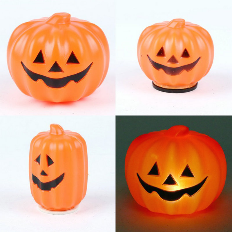 Halloween Supplies New Luminous Pumpkin Light Xinqite Pumpkin Pot Bar Blessing Props Luminous Pumpkin Light