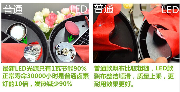 Supply LED hanging flamelight Halloween supplies tray electronic tray decoration Supply LED hanging flamelight Halloween supplies tray electronic tray decoration