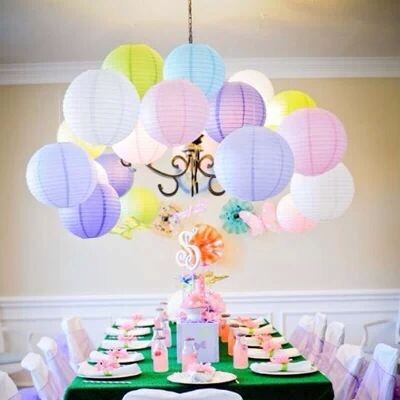 Paper flower wedding background Christmas decoration etched Lantern Halloween supplies factory direct
