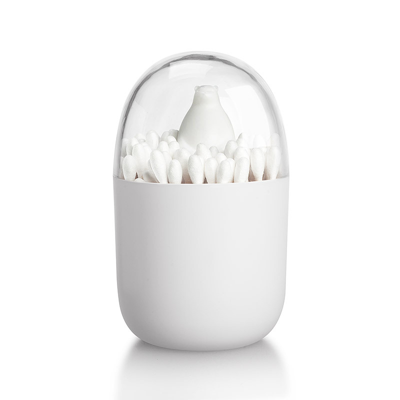 Holder Living Room Decoration Toothpick Tin Personalized Cotton Swab Bucket Portable Spring Festival Gift Elders