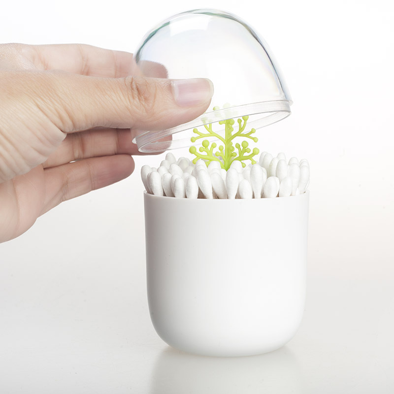 Holder Living Room Decoration Toothpick Tin Personalized Cotton Swab Bucket Portable Spring Festival Gift Elders