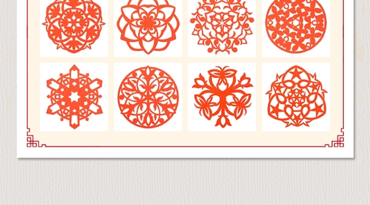 New Year Paper-Cut Children's Handmade Spring Festival Window Flower Pattern Manuscript Y Material Package Kindergarten 2022 Tiger New Year New Year Paper-Cut Children's Handmade Spring Festival Window Flower Pattern Manuscript Y Material Package Kindergarten 2022 Tiger New Year