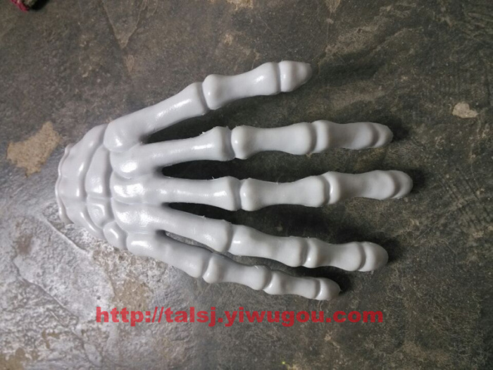 The human skeleton hand Halloween supplies film and television stage performances Party props The human skeleton hand Halloween supplies film and television stage performances Party props