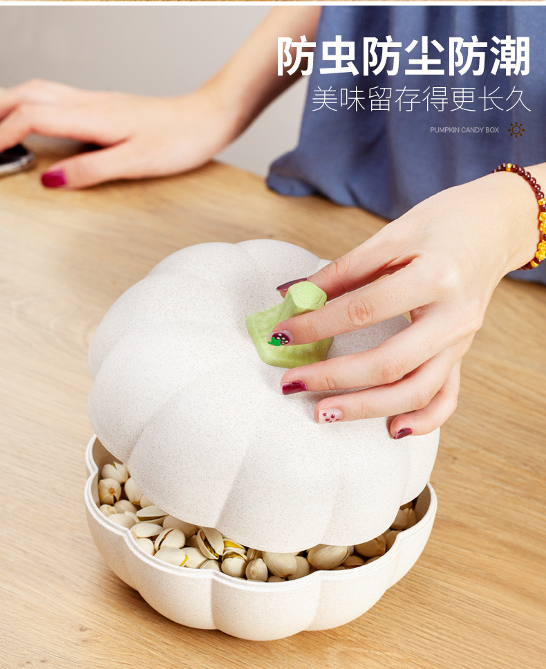box fruit tray MidAutumn Festival Spring Festival double dry fruit tray box snacks melon seeds creative storage tray box fruit tray MidAutumn Festival Spring Festival double dry fruit tray box snacks melon seeds creative storage tray