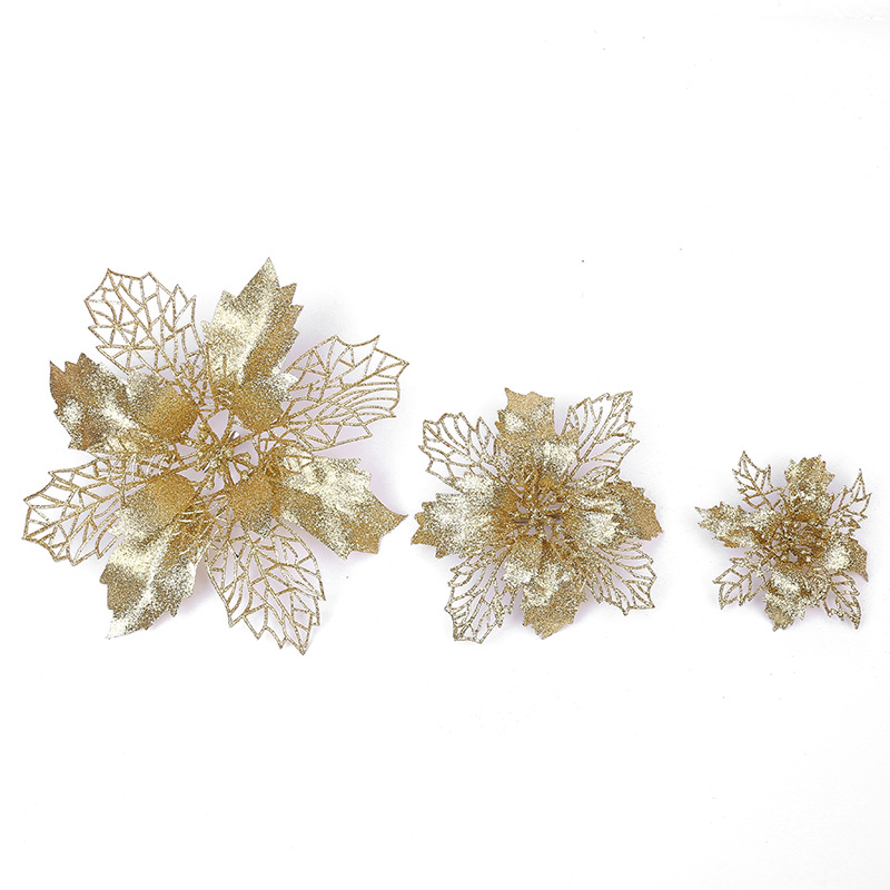 Christmas flowers, Christmas Festival spring onion with hollowed out Christmas tree Garland pendant to produce wholesale