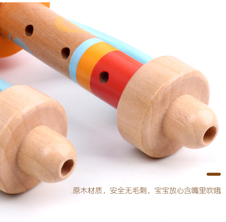 Wooden Children Small Horn 0.07 Orff Musical Instrument Toy Gift Infant Early Education Cross-Border Amazon trumpet toy Wooden Children Small Horn 0.07 Orff Musical Instrument Toy Gift Infant Early Education Cross-Border Amazon trumpet toy