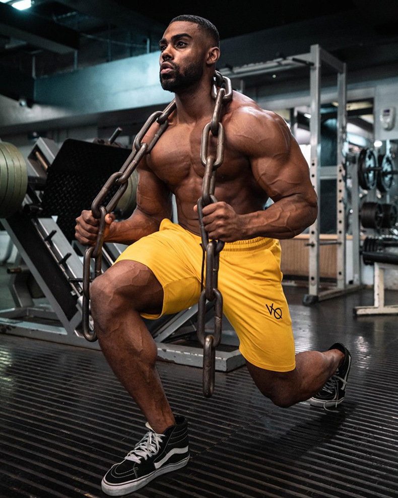 Muscle Fitness Brothers New Spring Festival Men's sports Running Training Pants Sports Pants cross-border sales