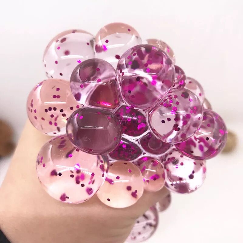 Vent ball gold powder large size trumpet kneading funny toy Vent grape ball kneading is not bad Vent ball gold powder large size trumpet kneading funny toy Vent grape ball kneading is not bad