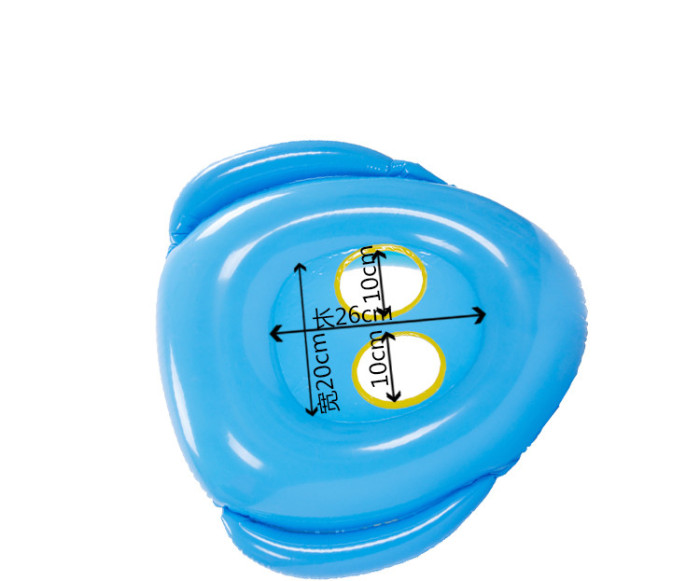Inflatable toy yacht car sit back with a trumpet boat Inflatable toy yacht car sit back with a trumpet boat
