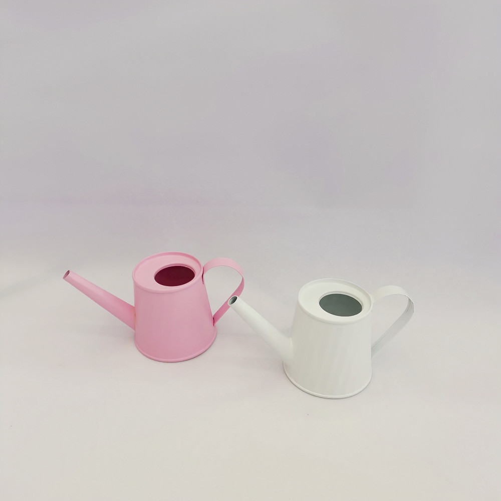 Trumpet Simplicity Candy Color Children&#039;s Toy Small Kettle Home Decoration Flower Arrangement Pot Wrought Iron Succulent Flowerpot Decoration