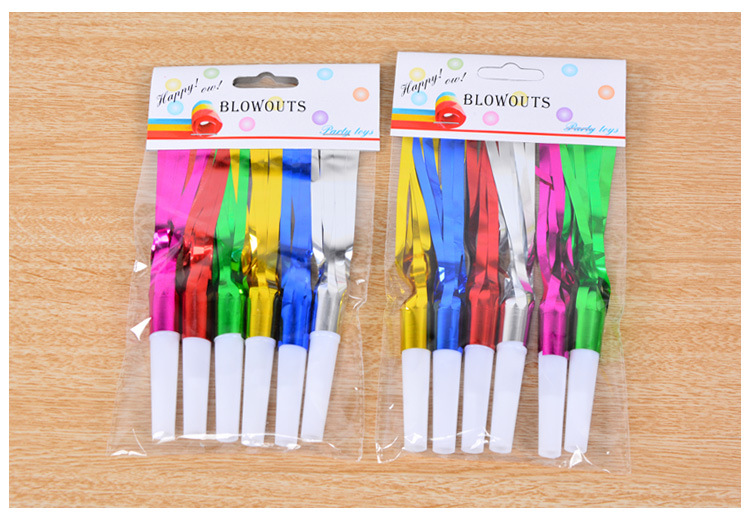 Rain Silk Blowouts Children Whistle Baby Birthday Party Supplies Cheering Props Toy Horn Factory Wholesale Rain Silk Blowouts Children Whistle Baby Birthday Party Supplies Cheering Props Toy Horn Factory Wholesale