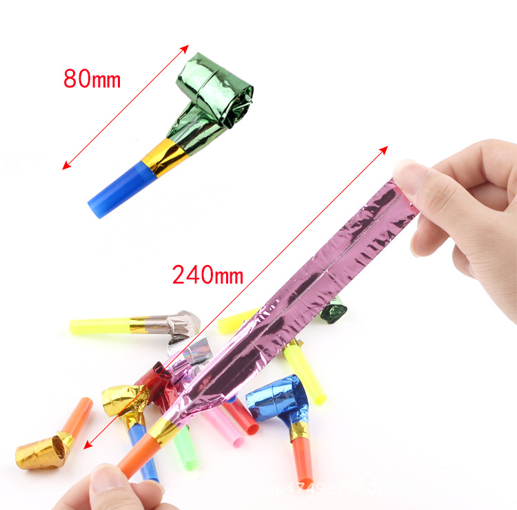 Blowing Dragon Whistle Party Horn Party/Birthday Party Long Nose Children Whistle Cheering Props