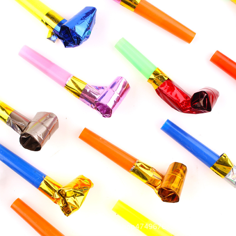 Blowing Dragon Whistle Party Horn Party/Birthday Party Long Nose Children Whistle Cheering Props