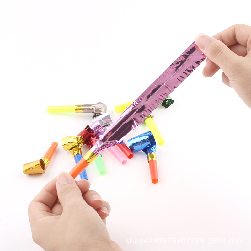 Blowing Dragon Whistle Party Horn Party/Birthday Party Long Nose Children Whistle Cheering Props