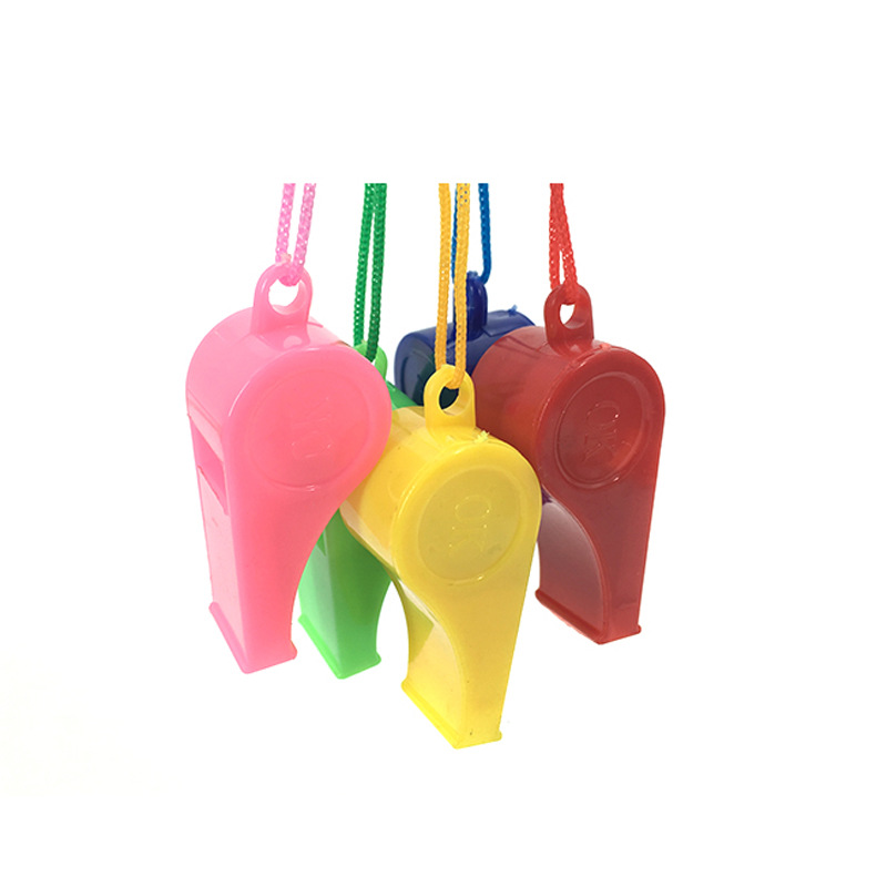 Whistle Children&#039;s Toy Colorful Cheer up Referee Whistle Fans Student Small Gift Wholesale OK Whistle Ball Whistle Horn