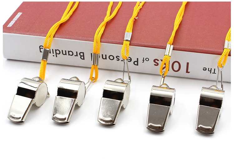 Referee Whistle Metal Whistle Stainless Steel Whistle Sports Whistle Sports Supplies with Lanyard Whistle Horn Referee Whistle Metal Whistle Stainless Steel Whistle Sports Whistle Sports Supplies with Lanyard Whistle Horn