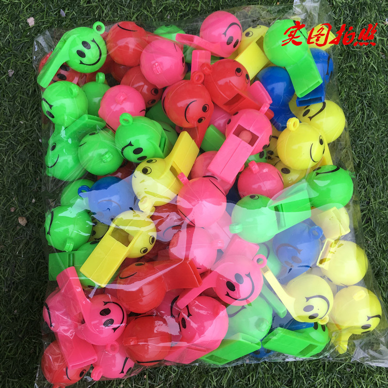 Whistle Referee Brand New Plastic Children with Rope Whistle Fans Whistle Sports Toys Factory Wholesale Whistle Horn