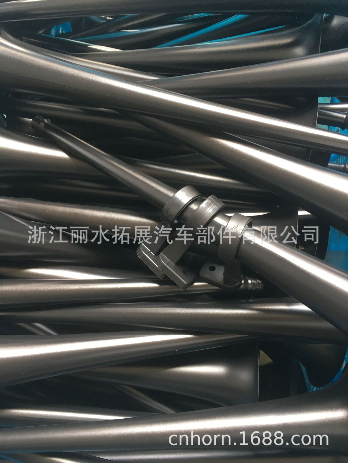 450mm Single Tube Air Horn 12V Air Horn Zinc Alloy Whistle Train Horn Car Speaker Cross-Border