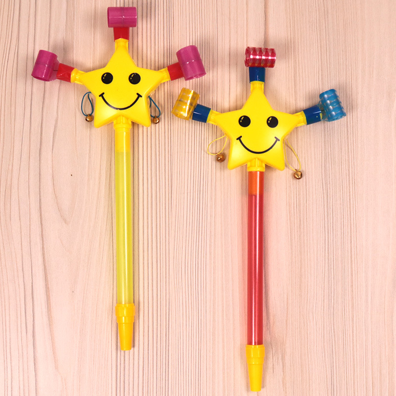 Children&#039;s Blowouts-Roll Cartoon Toy Retractable Whistle Blowouts Party Horn Dragon Whistle