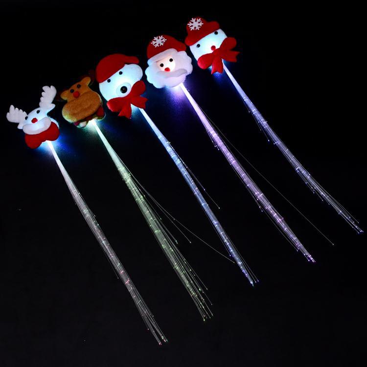 Christmas Decorations Adults and Children Dress up Christmas Luminous Head Buckle Luminous Headband Antlers Headband Christmas Hat