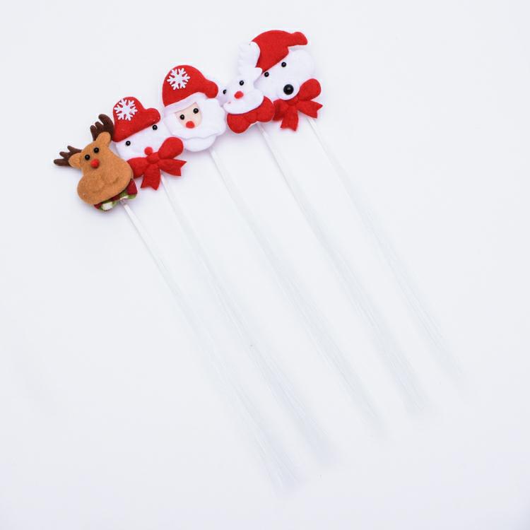 Christmas Decorations Adults and Children Dress up Christmas Luminous Head Buckle Luminous Headband Antlers Headband Christmas Hat