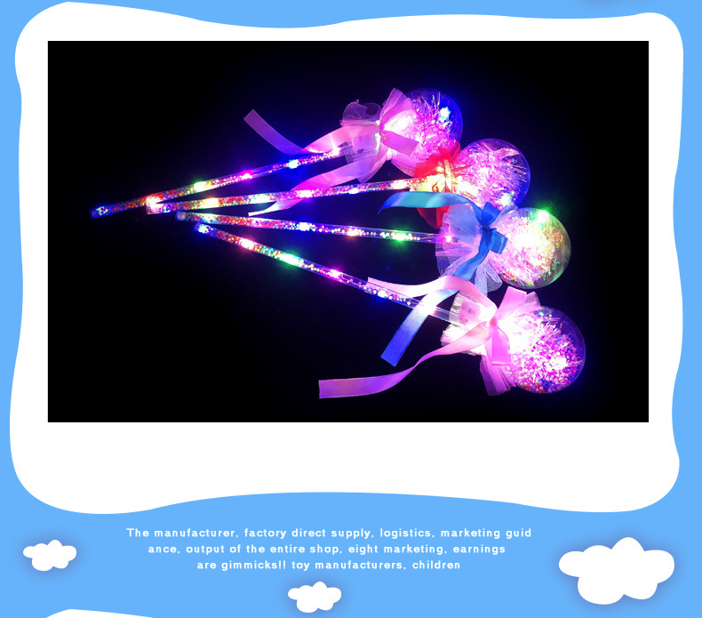 Year Of Tiger Small Gift Luminous Headband Antlers Magic Wand Headband Children 'S Toys Wholesale Push Night Market Stall Supply