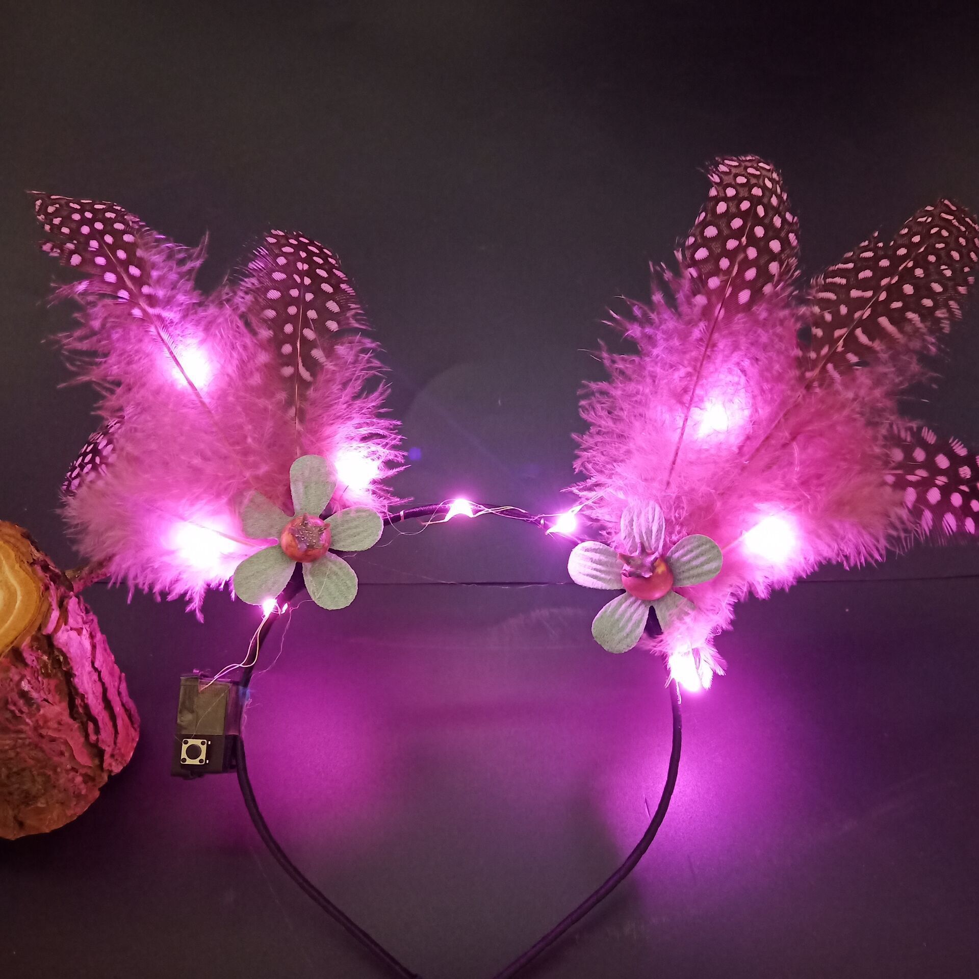 Cross-Border New Arrival Christmas Headband Luminous Elk Berry Antlers Headdress Party Show Factory Direct Supply Cross-Border New Arrival Christmas Headband Luminous Elk Berry Antlers Headdress Party Show Factory Direct Supply