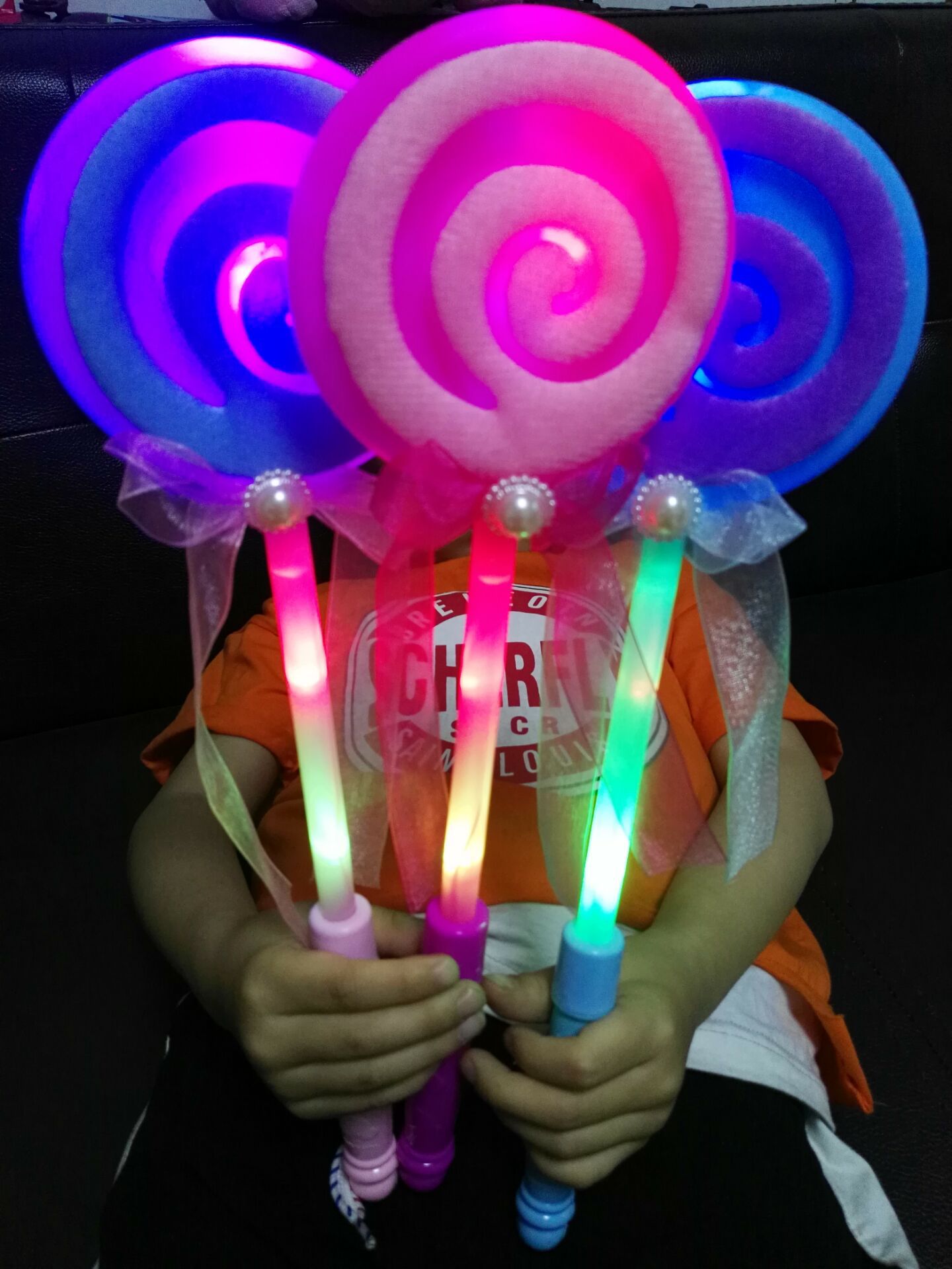 Shuangwei Toy New Luminous Horn Antlers Cheering Props Luminous Headband Headdress Wholesale Stall Toys